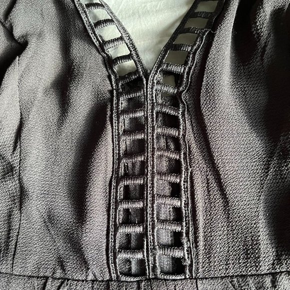 Trac Black Romper - Picture 3 of 7